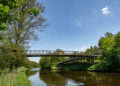 Nieuwe fietsbrug ontworpen en berekend voor over het kanaal bij Best.