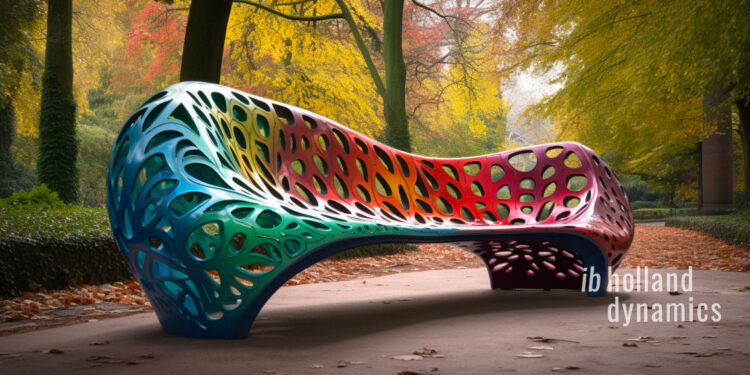 Regenboog-parkbank-ontwerp-ib Holland Dynamics
